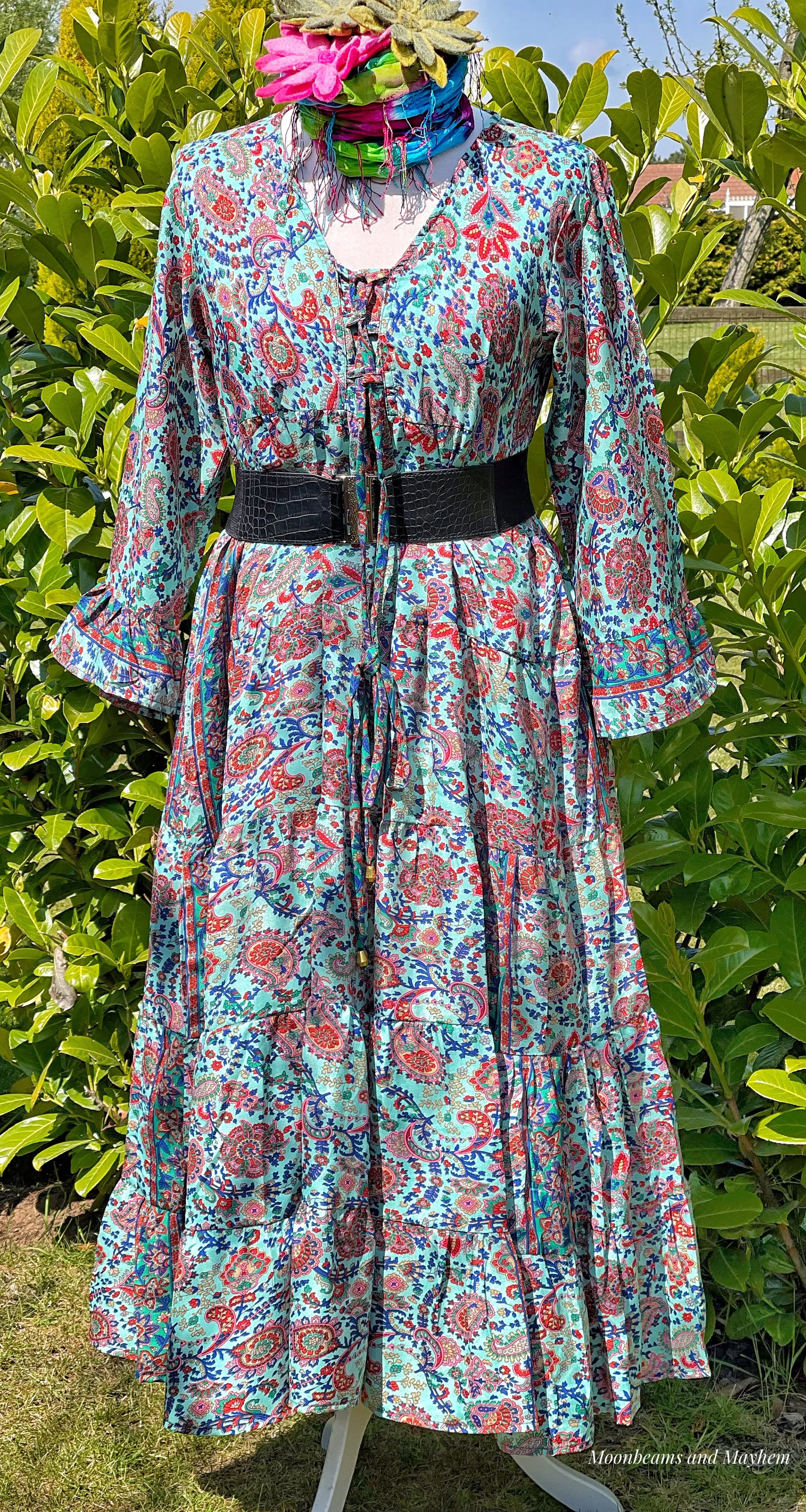 SOUL BLUE PORTOBELLO ROAD DRESS / FREE SIZE (501)