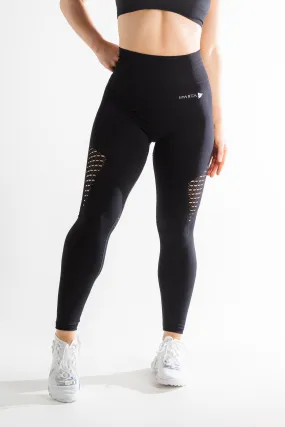 Sparta Evo Seamless Leggings - Black