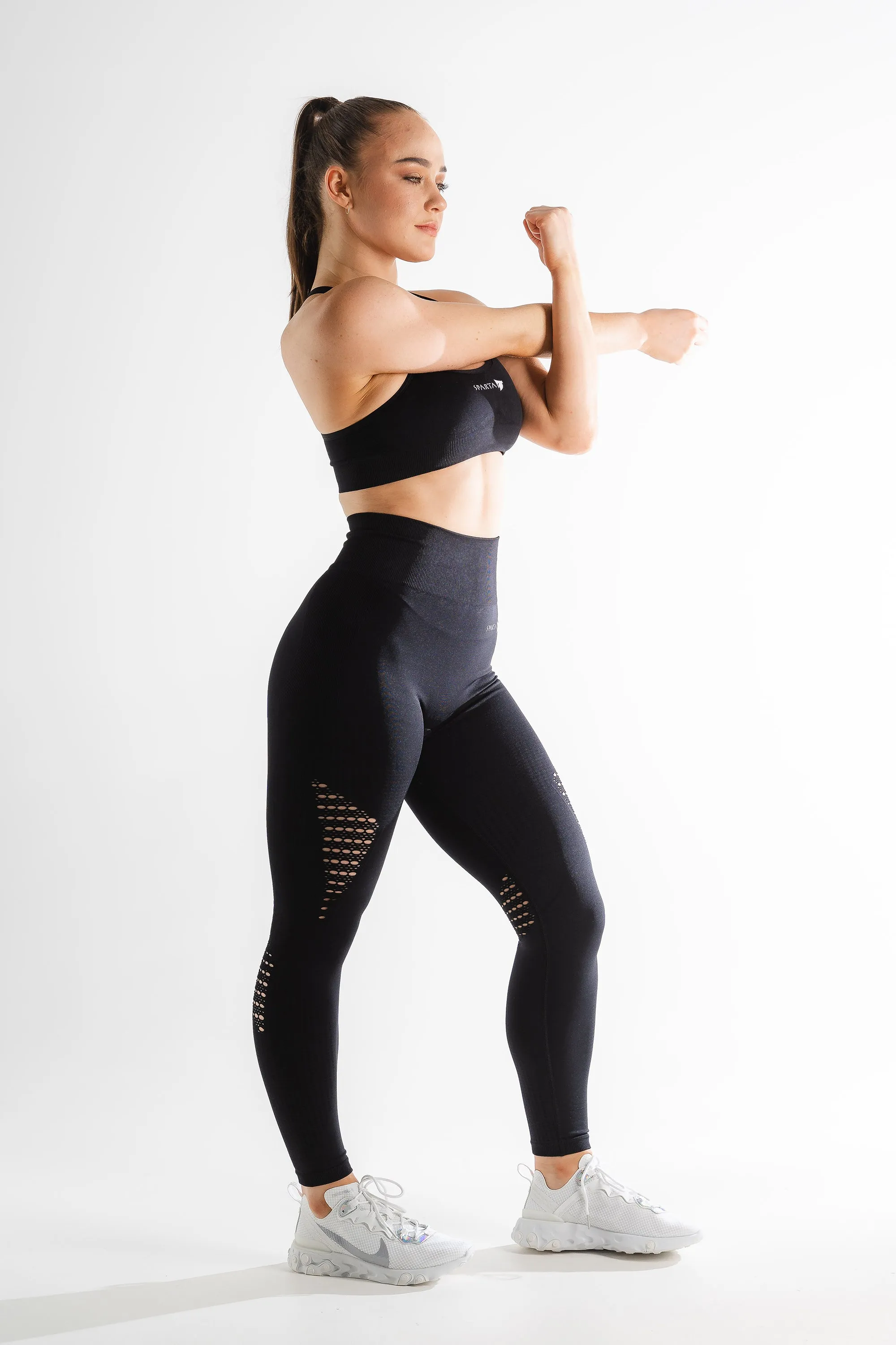 Sparta Evo Seamless Leggings - Black