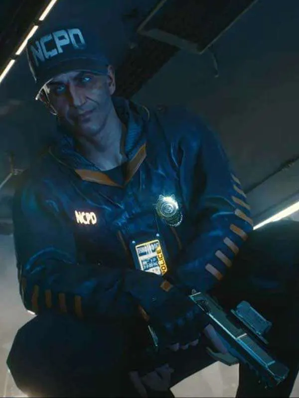 Stints Cyberpunk 2077 NCPD Jacket | William Jacket