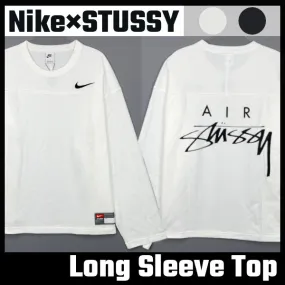 STUSSY  |Street Style Collaboration Logo Skater Style T-Shirts