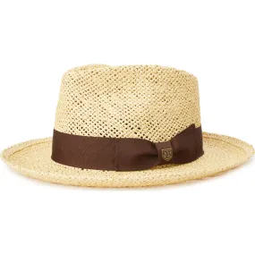 SWINDLE STRAW FEDORA