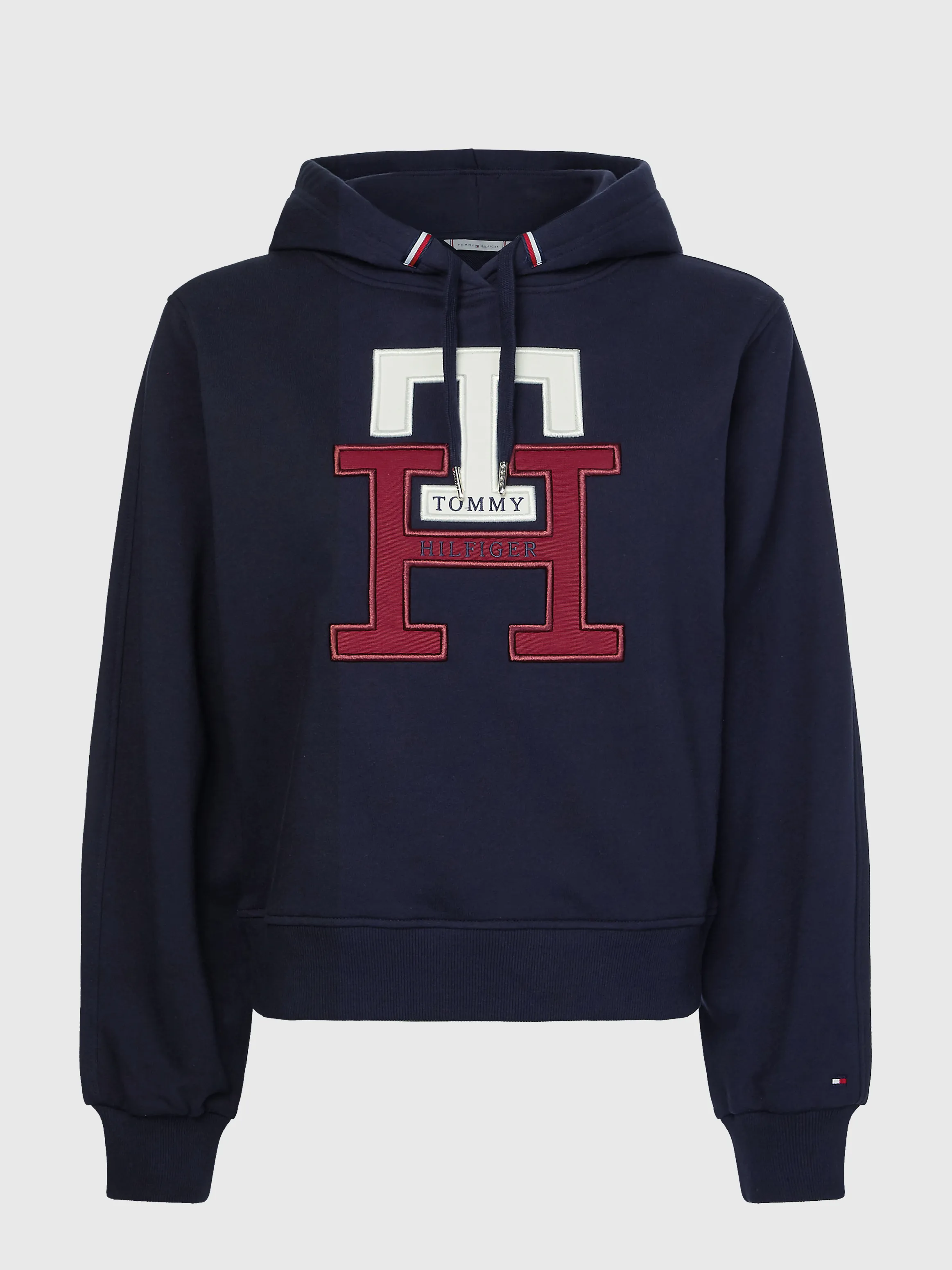 TH Monogram Applique Regular Fit Hoodie | Sweatshirts & Hoodies | Tommy Hilfiger