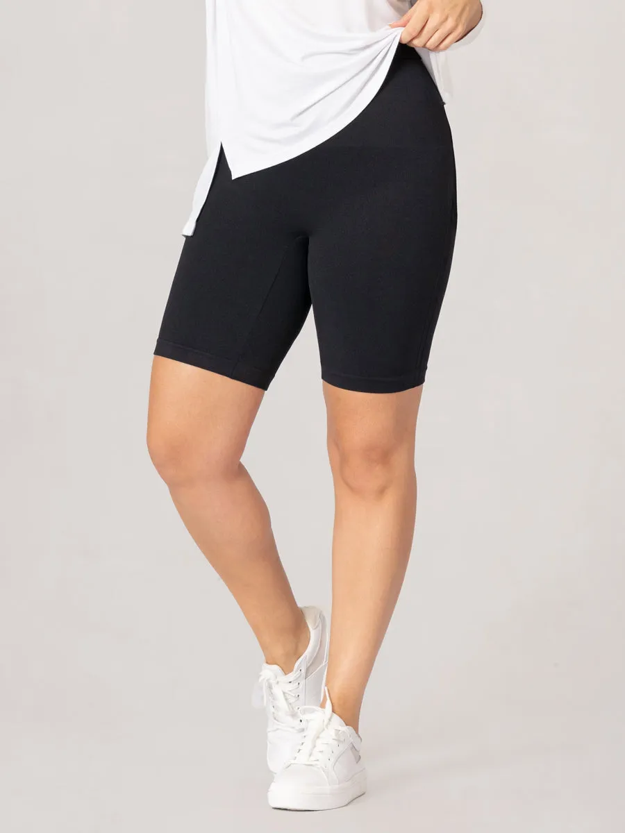 The Classic Shapermint Essentials Fresh Control Mid-Waist Shaper Bike Shorts