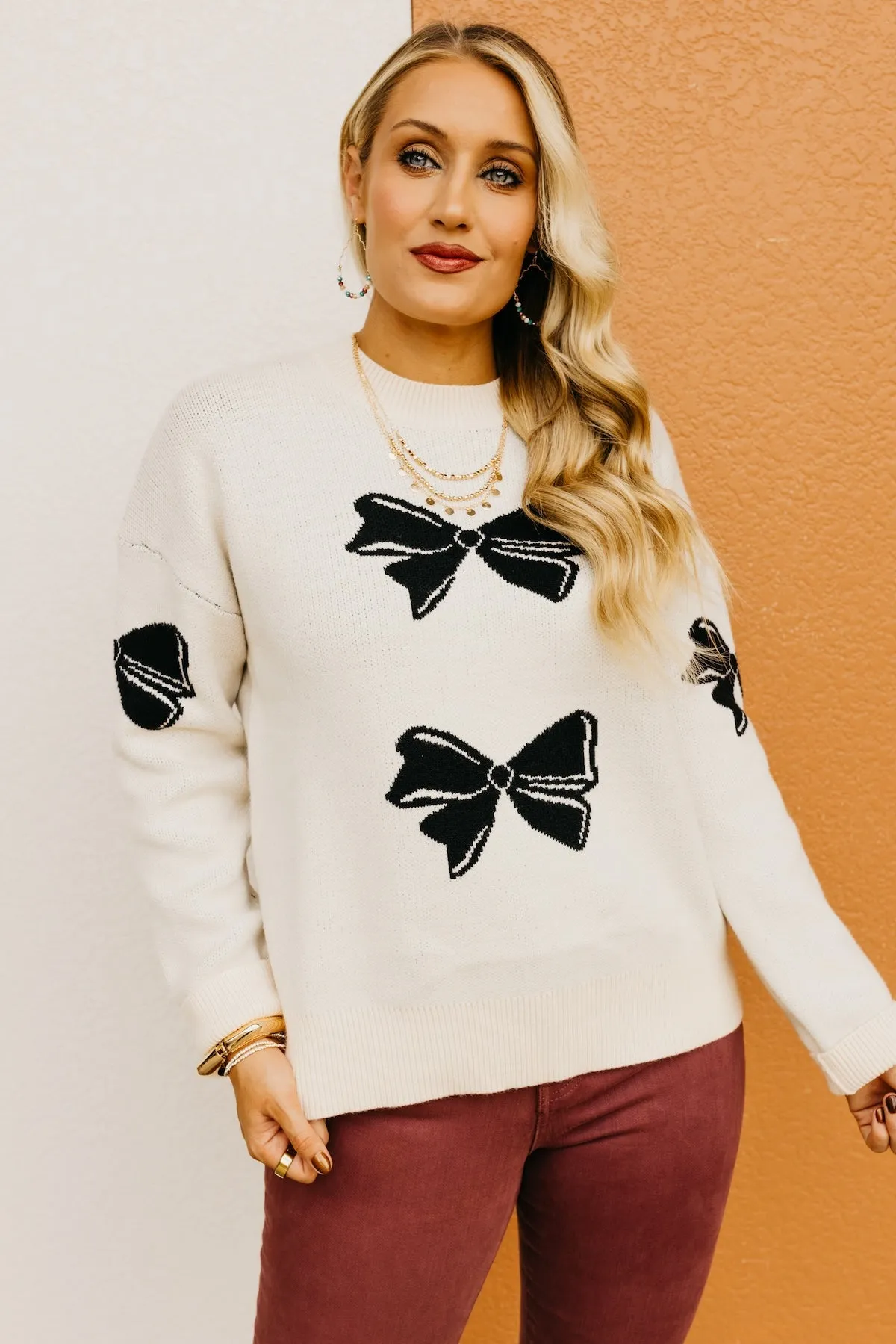 The Keegan Bow Detail Sweater