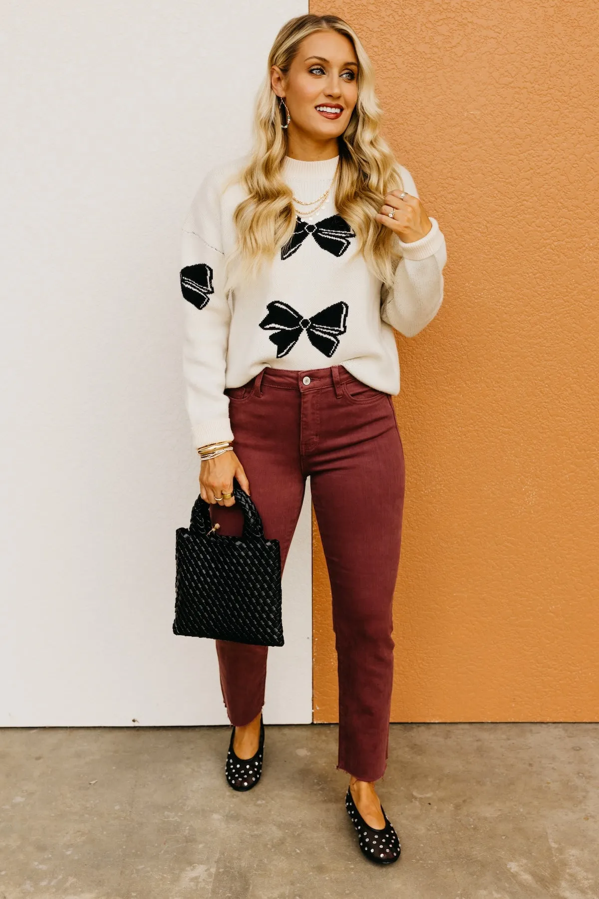 The Keegan Bow Detail Sweater