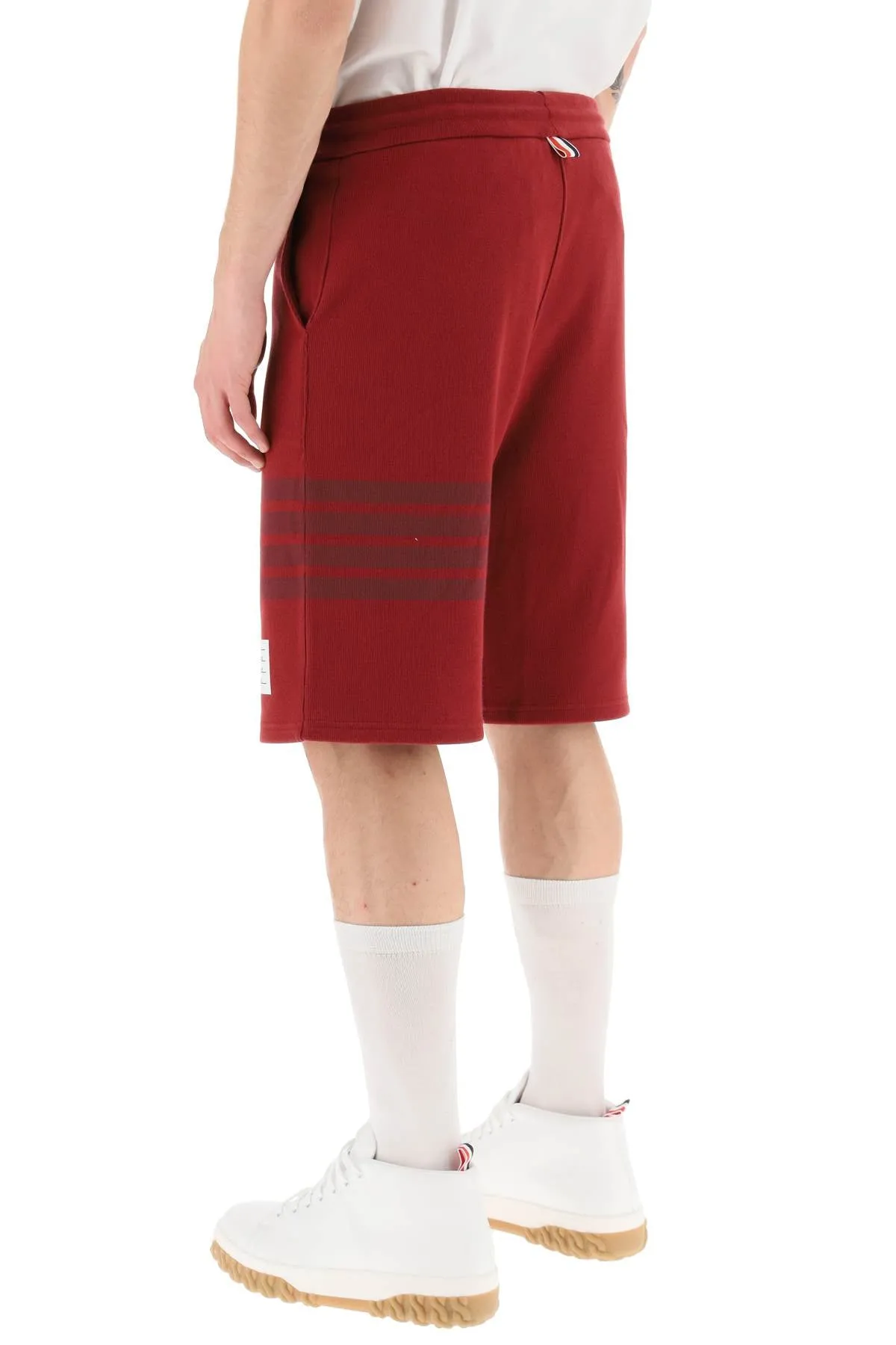 THOM BROWNE Classic Mini Sweat Shorts for Men