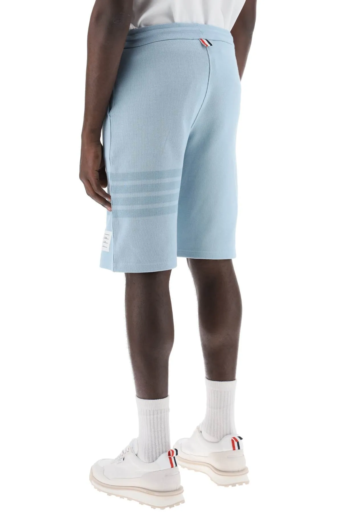 THOM BROWNE Classic Mini Sweat Shorts for Men