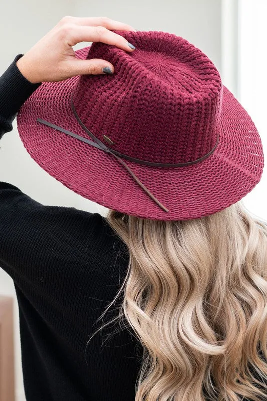 Truly Contagious Fedora Knitted hat