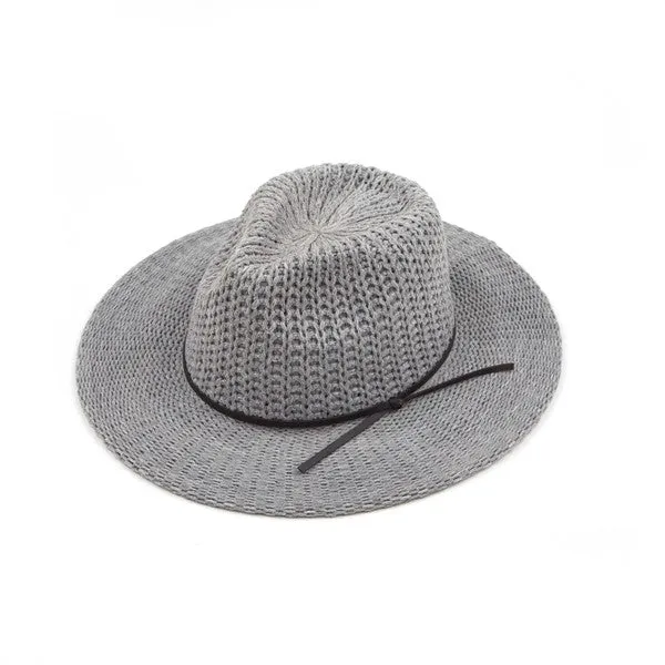 Truly Contagious Fedora Knitted hat