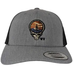 Vermont Hat Grateful Head Gray/Black