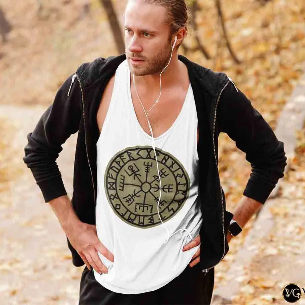 Viking Compass Vegvisir - Tank Top