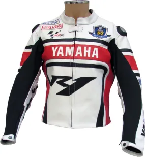 WGP Yamaha R1 Racing Leather Motorbike Jacket