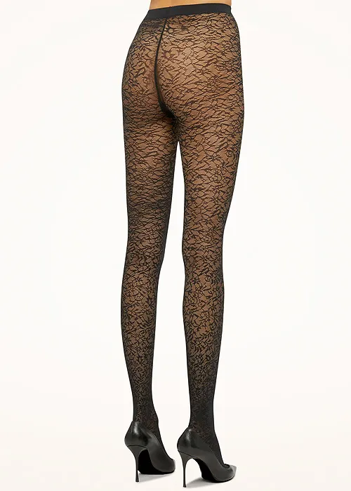 Wolford Floral Jacquard Tights ()