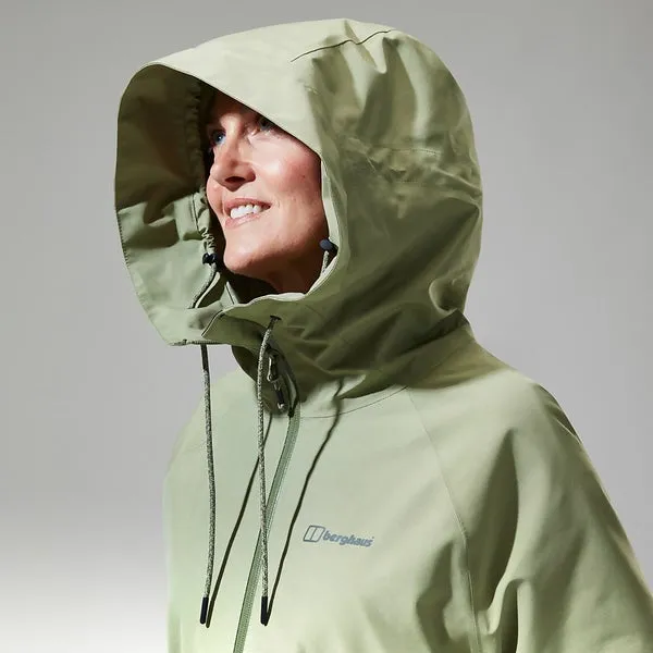 Women's Highraise Waterproof Jacket - Green