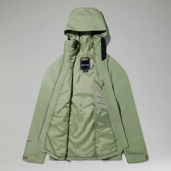 Women's Highraise Waterproof Jacket - Green