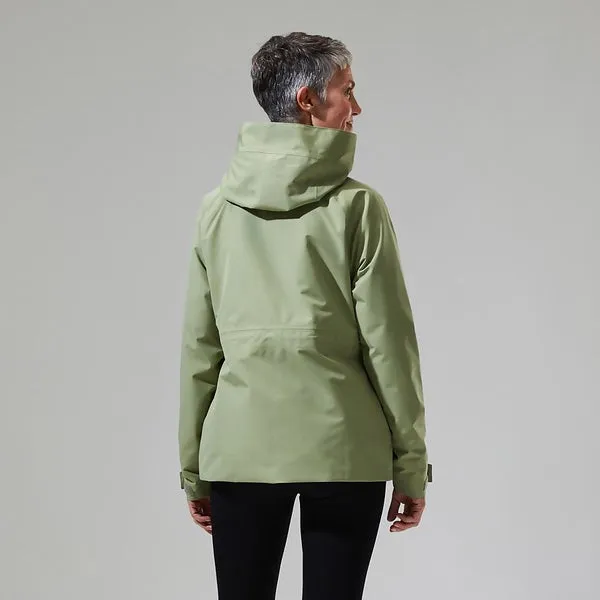 Women's Highraise Waterproof Jacket - Green