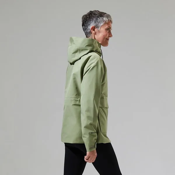 Women's Highraise Waterproof Jacket - Green