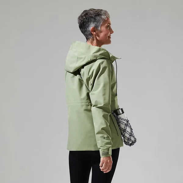 Women's Highraise Waterproof Jacket - Green