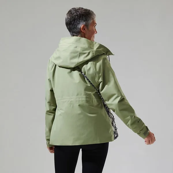 Women's Highraise Waterproof Jacket - Green