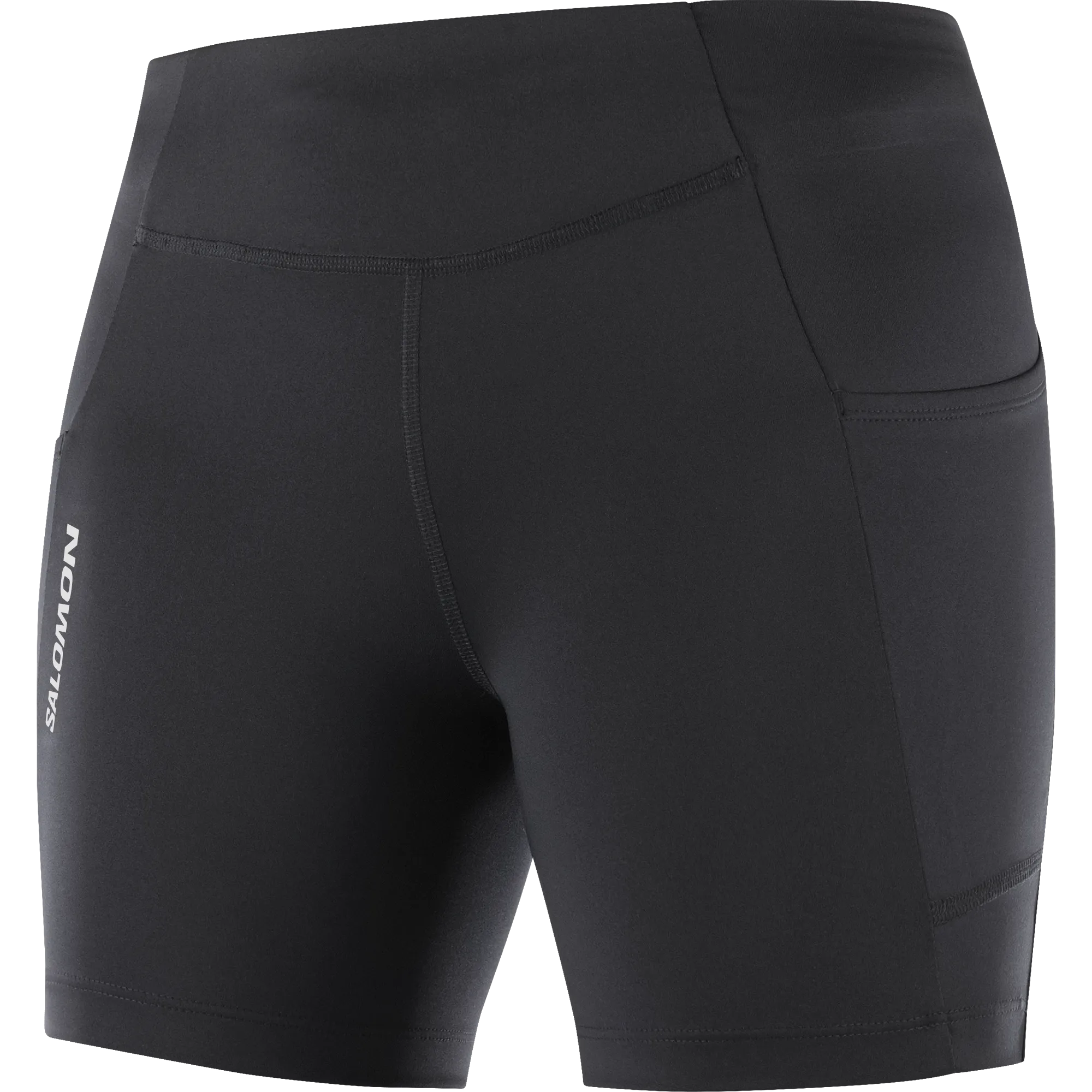 Women's Cross Run 5 Short Tight (Deep Black)