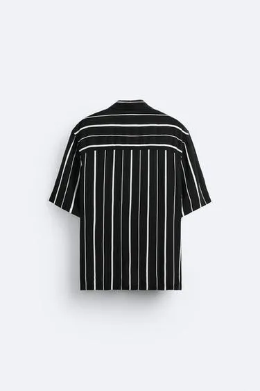 ZARA  |Street Style Short Sleeves Shirts