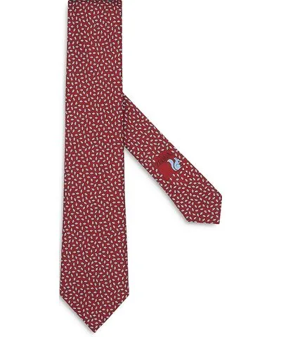 Zegna Silk Printed Tie